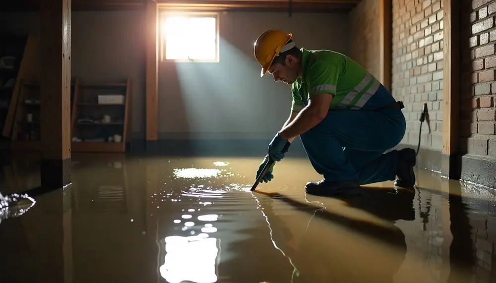 Professional water damage restoration services in Bremond, TX